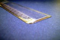 A ruler is a common instrument used to measure length.