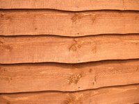 Cedar fencing can withstand the weather and insects.