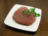 The tuna that produced this steak was caught in saltwater.