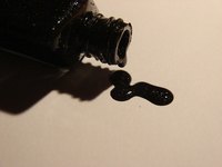 Nail polish looks nice on nails, but not so nice on jeans.