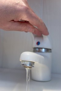 Spiff up your bathroom with a new faucet.