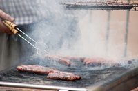 Clean stainless steel barbecue grills after every use to avoid a burnt-on buildup of mess.