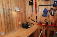 Find an alternative to traditional pegboard can be necessary if you are hanging heavy items.