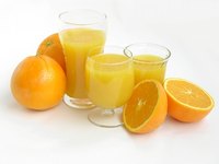 Orange juice can help mask the flavor of iron supplements.