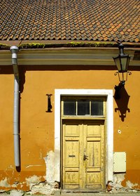 Downspouts can be unsightly.