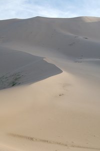 The Taklamakan desert is Asia's largest shifting-sand desert.