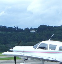 Small private plane