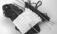 Knit socks the easy way