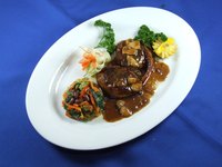 Filet mignon is a steak cut from the tenderloin.