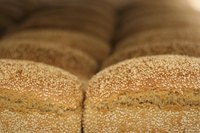 Sesame seeds are popular toppings for bread.