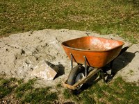 Adding sand to your soil can help with drainage problems.