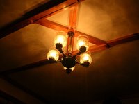Convert any pendant lamp to a swag lamp.