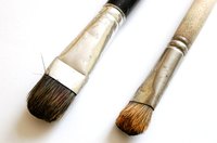 Make your next paintbrush from human hair.