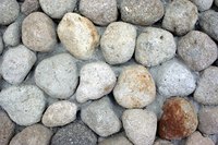 Rock walls are designed to protect gardens and fields.