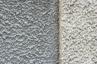 Choose a classic stucco texture or a smooth one for your fireplace.