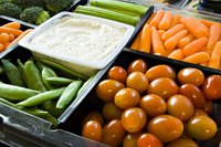 Always use fresh vegetables in your trays.