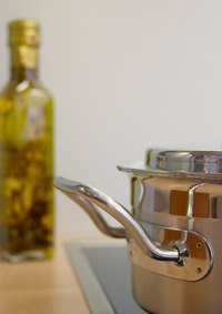 Cooking creates years of greasy buildup.