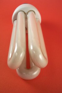 Compact fluorescent bulbs can reduce a shop's energy consumption.