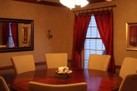You can calculate the area of a round table top to plan your next spread.