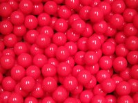 Paintballs are manufactured using complex machines.