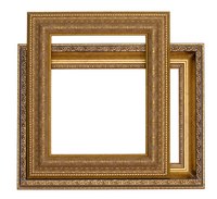 Matting a painted canvas is an elegant way to accentuate your artwork.