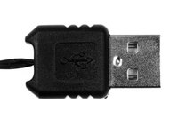 Your external drive most likely will have a cord and plug for a USB port.