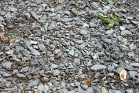 Gravel mixed with sand or soil can be found in any yard.