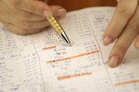 Store and organize business invoices according to dates and keep in a safe location.