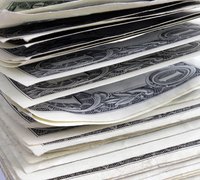 Currency depreciation has two meanings.