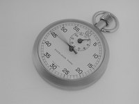 Use a stopwatch to calculate cleaning time per square foot.