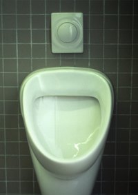 Cleaning a urinal is an important step in making sure it does not smell.