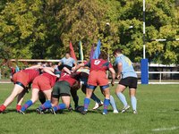 Many agile development teams begin each day with a quick and furious overview called a 'scrum,' a term from the rugby world.