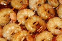 Shrimp shells are good for compost.