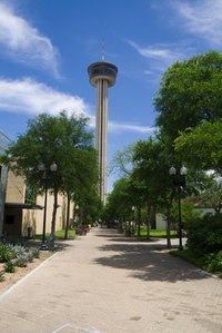 Tower of the Americas in downtown San Antonio
