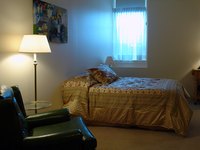 Shades should be two to three inches wider than the window to block out sun.