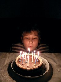 The modern birthday cake is a culmination of past traditions.