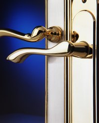 Installing a Kwikset handleset is easy with just a few tools.