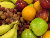 Fresh fruits and vegetables are included in the whole foods diet.