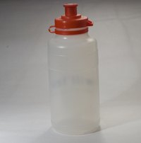 Use a sports bottle to help clear up clogged sinuses.