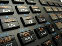 The HP 12C adds financial functions to the basic arithmetic functions of a calculator.