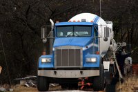 Installing concrete driveway tracks