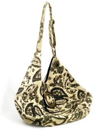 Secure your purse with a magnetic fastener.