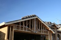 Trusses have become the standard for residential roof framing.