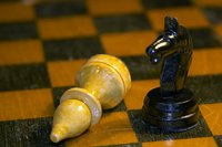Make sure to measure carefully when constructing your chess and checkerboard.