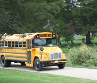 Large buses, including school buses, are not required to have seat belts.