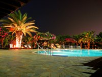 Pool parties can be a fun way to cool off at night.