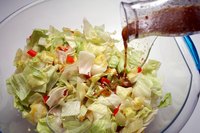 Dressings add unneeded calories to your salads.