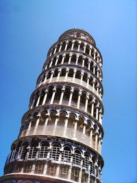 Tower of Pisa: an extreme example of foundation settlement