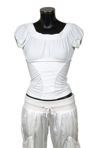 You can remove hard water stains from white clothing.