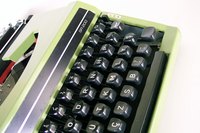 Relive the history of paperwork by using a manual typewriter.